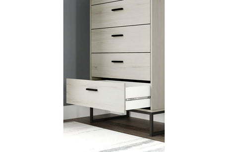 Socalle Light Natural Chest of Drawers from Ashley - Luna Furniture