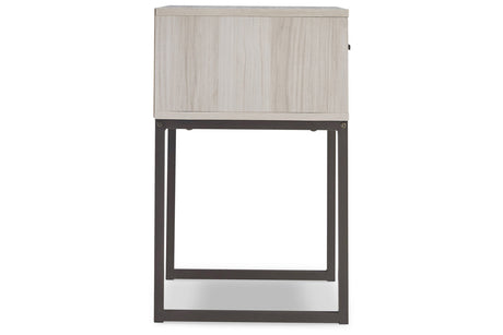 Socalle Light Natural Nightstand from Ashley - Luna Furniture