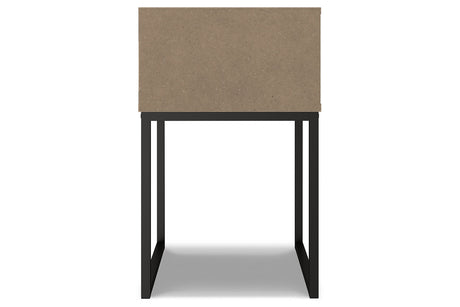 Neilsville Multi Gray Nightstand from Ashley - Luna Furniture