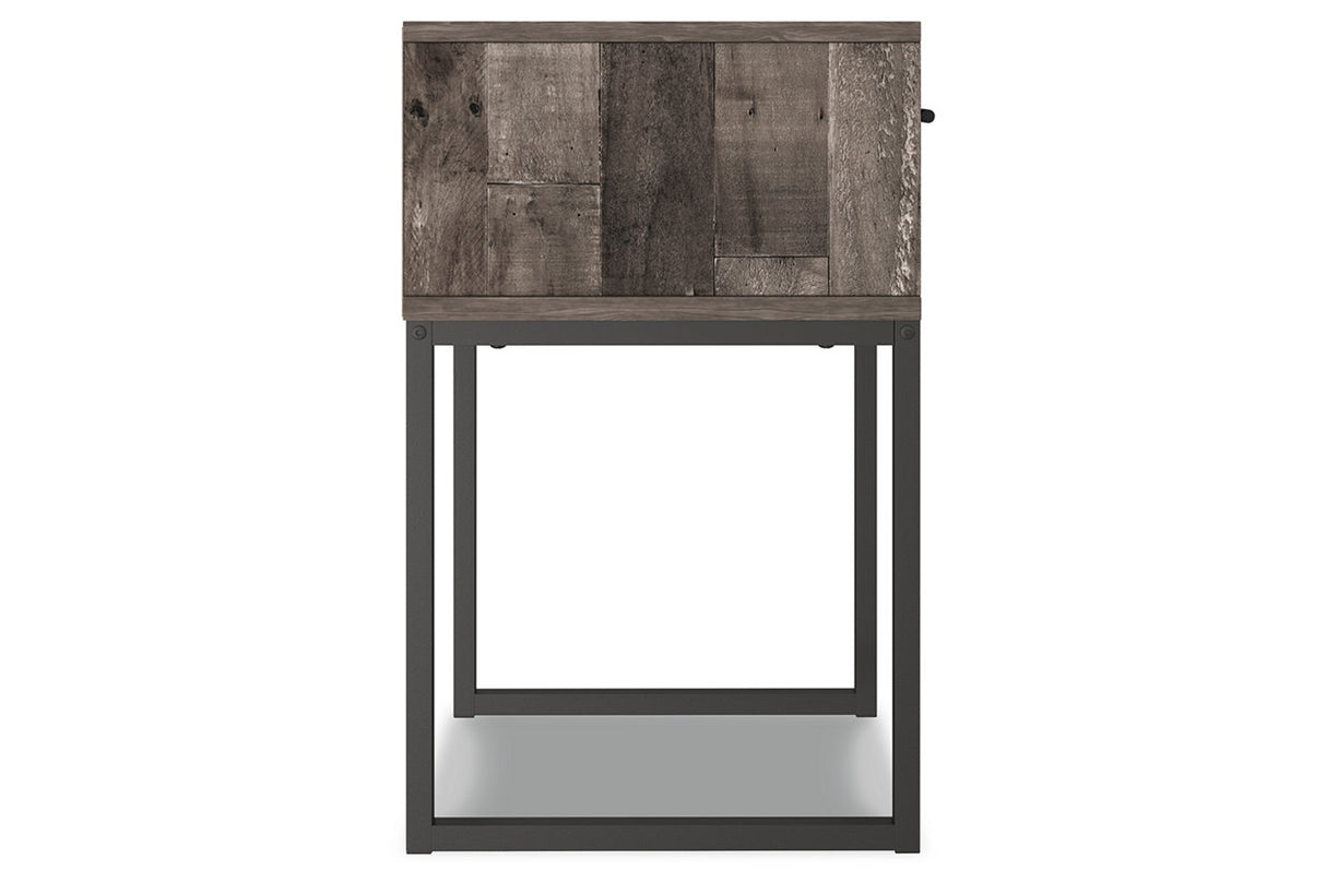 Neilsville Multi Gray Nightstand from Ashley - Luna Furniture