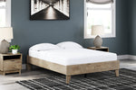 Oliah Natural Full Platform Bed