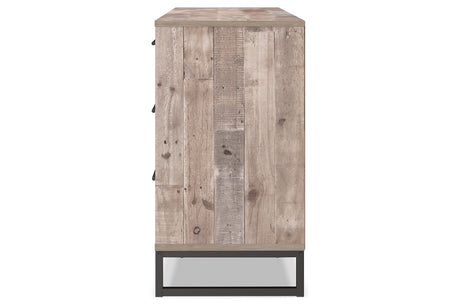 Neilsville Whitewash Dresser from Ashley - Luna Furniture