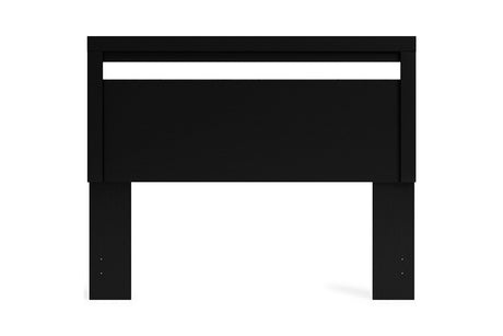 Finch Black Queen Panel Headboard from Ashley - Luna Furniture