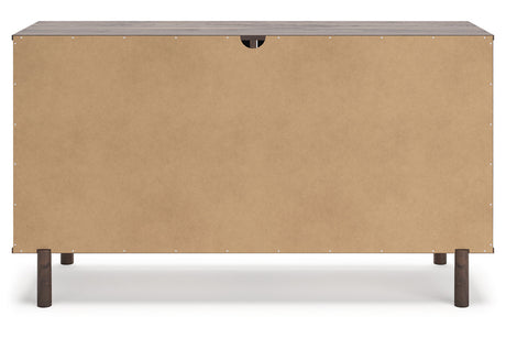 Calverson Mocha Dresser from Ashley - Luna Furniture