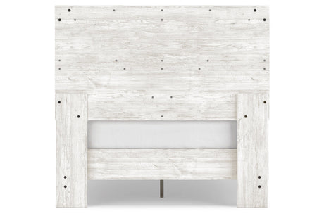 Shawburn White Crossbuck Full Platform Bed from Ashley - Luna Furniture