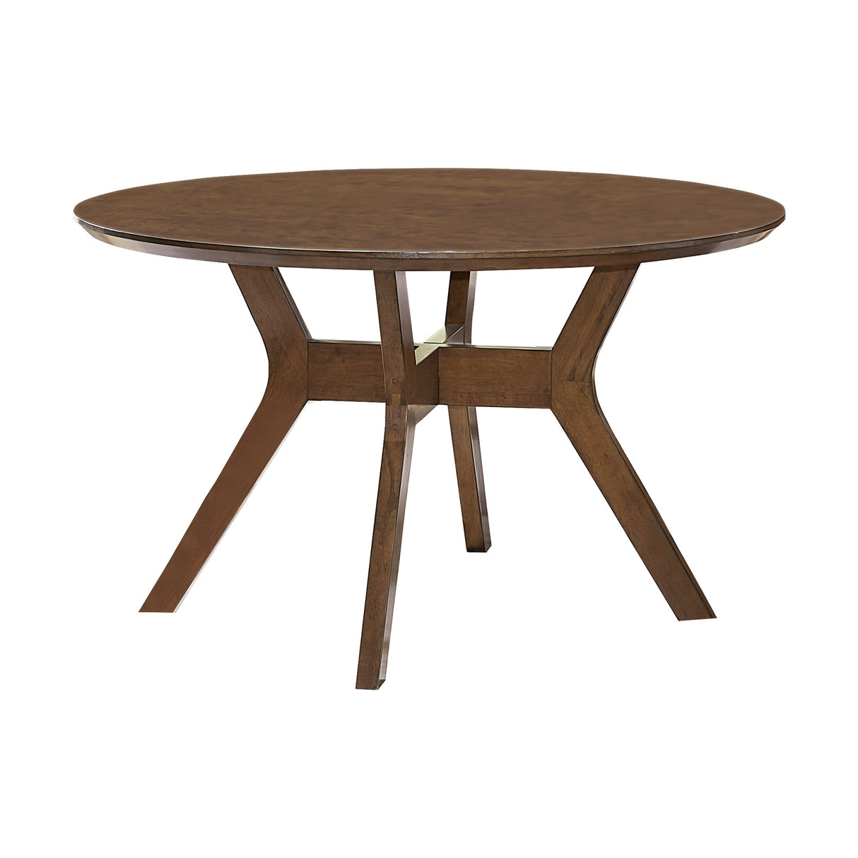Edam Brown Round Dining Table from Homelegance - Luna Furniture