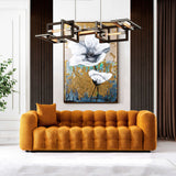 Eden Modern Tufted Chesterfield Boucle Fabric Sofa Cream from Midinmod - Luna Furniture