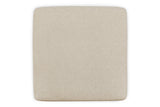 Edenfield Linen Oversized Accent Ottoman from Ashley - Luna Furniture