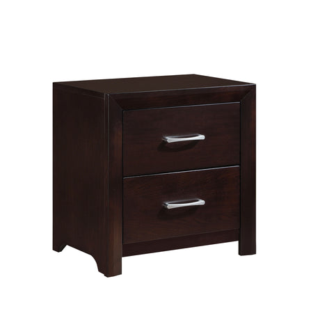 Edina Espresso Nightstand from Homelegance - Luna Furniture