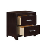Edina Espresso Nightstand from Homelegance - Luna Furniture