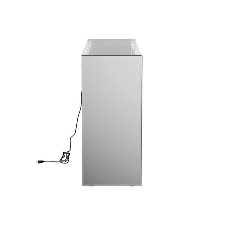 Edna Silver 1-Shelf Console Table from Coaster - Luna Furniture