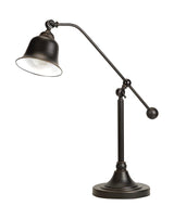 Eduardo Dark Bronze Bell Shade Table Lamp from Coaster - Luna Furniture