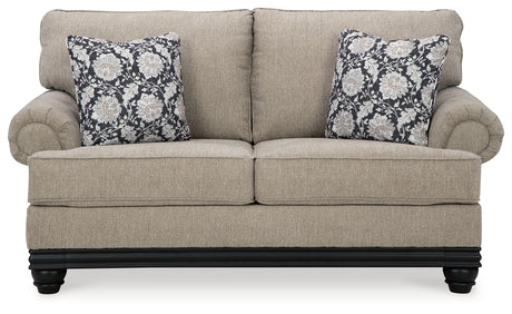 Elbiani Alloy Loveseat from Ashley - Luna Furniture