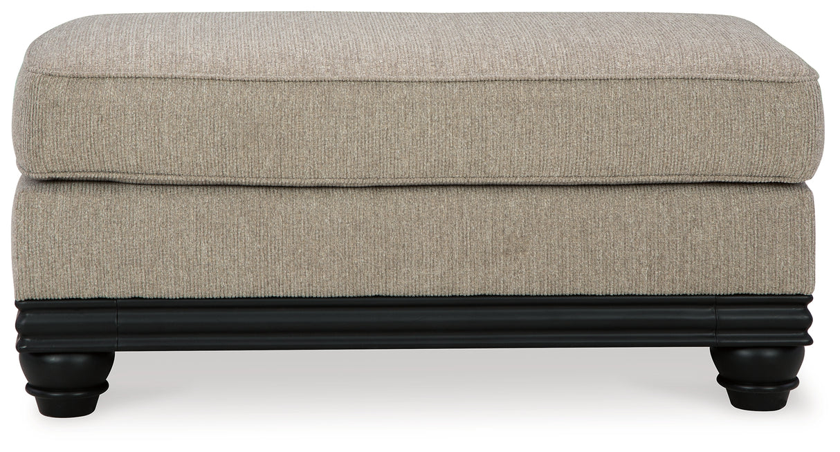 Elbiani Alloy Ottoman from Ashley - Luna Furniture