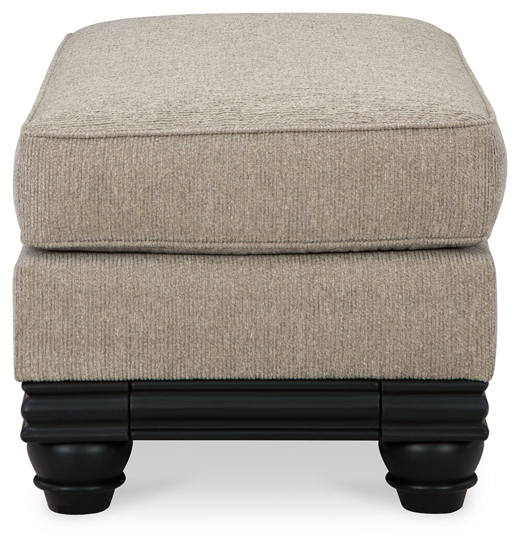 Elbiani Alloy Ottoman from Ashley - Luna Furniture