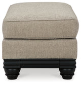 Elbiani Alloy Ottoman from Ashley - Luna Furniture