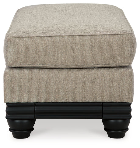 Elbiani Alloy Ottoman from Ashley - Luna Furniture