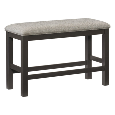Elias Gray Counter Height Bench from Homelegance - Luna Furniture