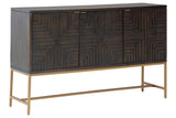 Elinmore Brown/Gold Finish Accent Cabinet from Ashley - Luna Furniture