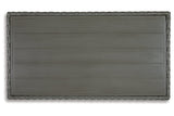 Elite Park Gray Outdoor Coffee Table from Ashley - Luna Furniture