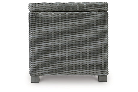 Elite Park Gray Outdoor End Table from Ashley - Luna Furniture