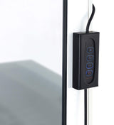 Eliza White and Chrome 2-Piece Vanity Set with Hollywood Lighting from Coaster - Luna Furniture