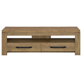 Elkton Mango 2-Drawer Engineered Wood 59" TV Stand from Coaster - Luna Furniture