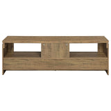 Elkton Mango 2-Drawer Engineered Wood 59" TV Stand from Coaster - Luna Furniture