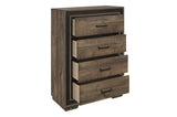 Ellendale Authentic Mahogany Chest from Homelegance - Luna Furniture
