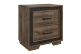 Ellendale Authentic Mahogany Nightstand from Homelegance - Luna Furniture