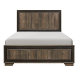 Ellendale Authentic Mahogany Queen Panel Bed from Homelegance - Luna Furniture