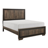 Ellendale Authentic Mahogany Queen Panel Bed from Homelegance - Luna Furniture