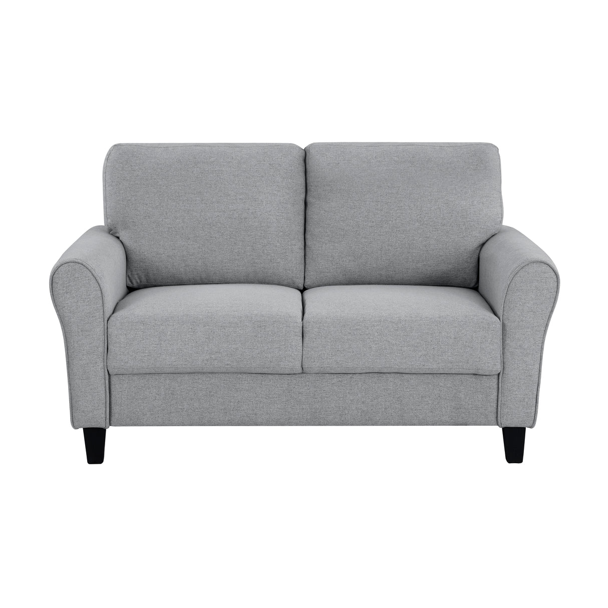 Ellery Dark Gray Loveseat from Homelegance - Luna Furniture