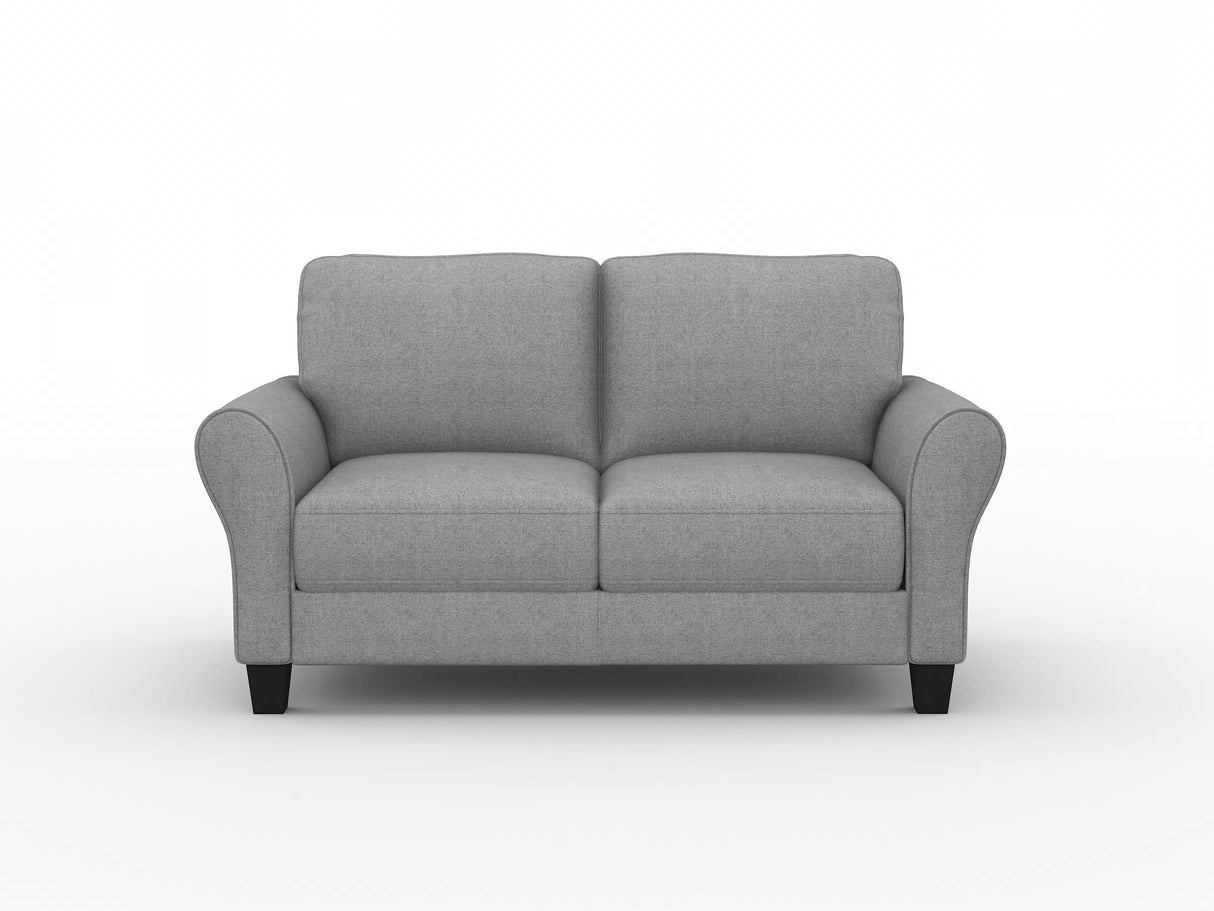 Ellery Dark Gray Loveseat from Homelegance - Luna Furniture