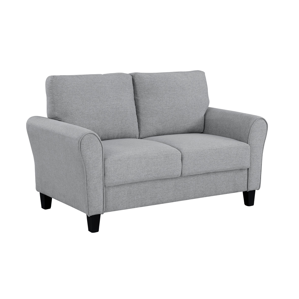 Ellery Dark Gray Loveseat from Homelegance - Luna Furniture