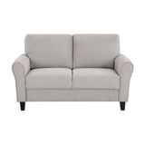 Ellery Sand Loveseat from Homelegance - Luna Furniture