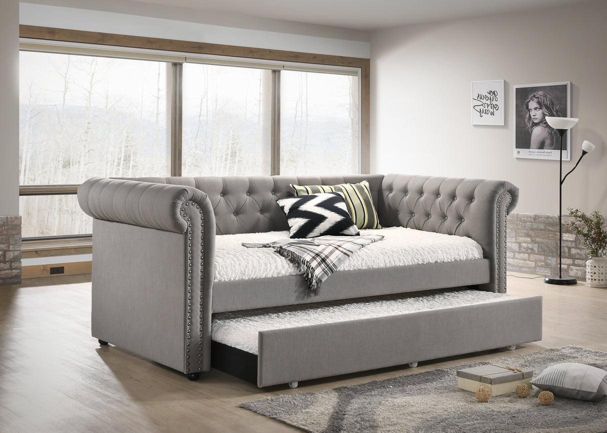 Ellie Gray Twin Daybed from Crown Mark - Luna Furniture