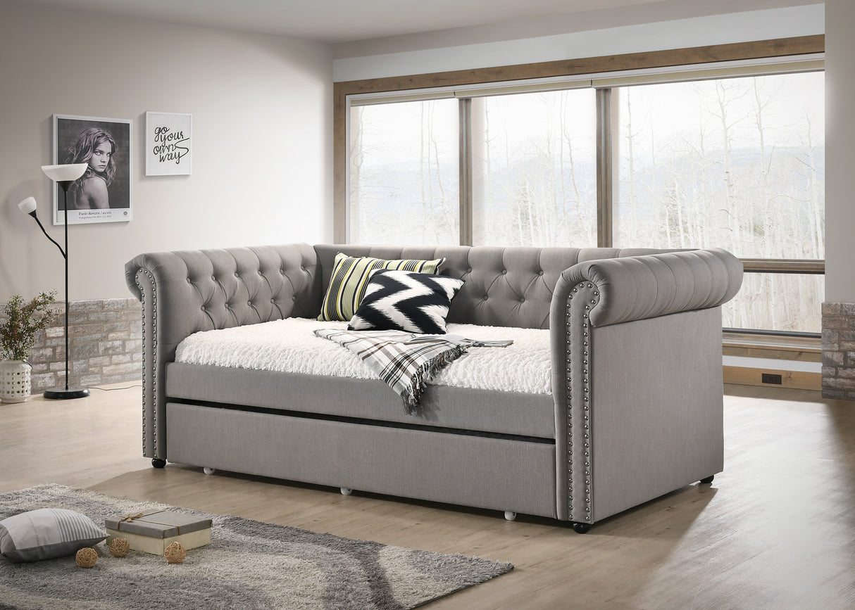 Ellie Gray Twin Daybed from Crown Mark - Luna Furniture