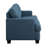 Elmont Blue Loveseat from Homelegance - Luna Furniture