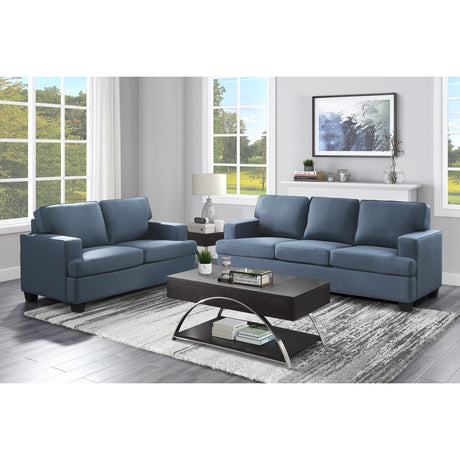 Elmont Blue Sofa from Homelegance - Luna Furniture