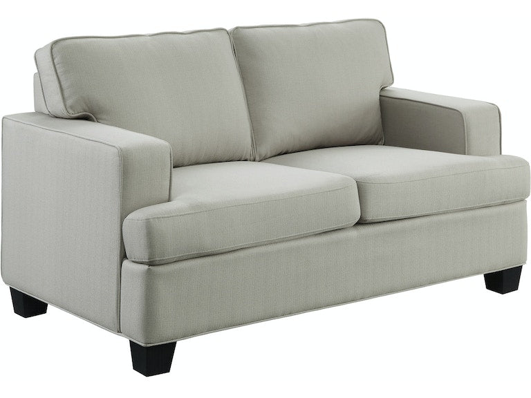 Elmont Khaki Loveseat from Homelegance - Luna Furniture