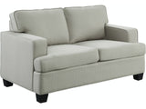 Elmont Khaki Loveseat from Homelegance - Luna Furniture
