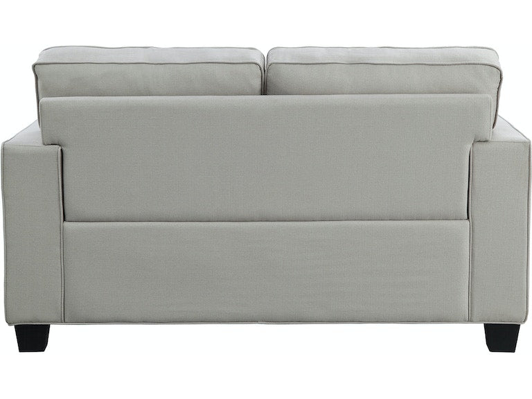 Elmont Khaki Loveseat from Homelegance - Luna Furniture