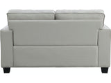 Elmont Khaki Loveseat from Homelegance - Luna Furniture