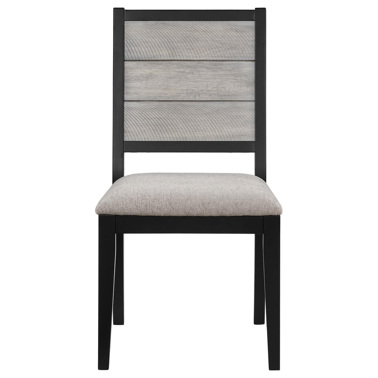 Elodie Gray and Black 5-Piece Dining Set with Extension Leaf from Coaster - Luna Furniture