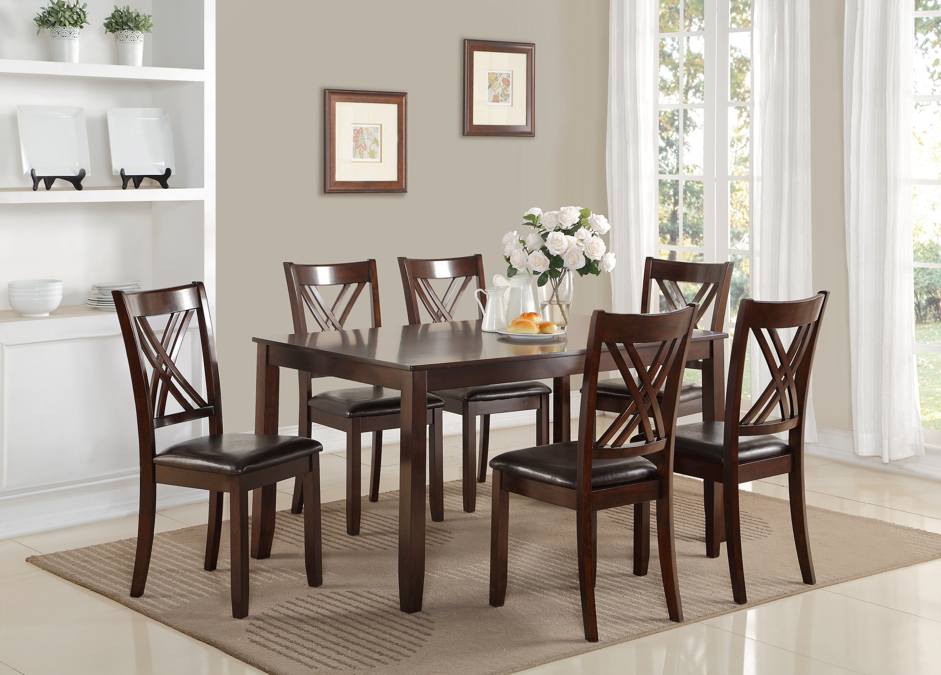 Crown Mark Eloise Dining Set - Thumbnail 2