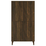 Elouise Dark Pine 4-Door Engineered Wood Tall Accent Cabinet from Coaster - Luna Furniture
