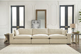Elyza Linen 3-Piece Sectional Sofa from Ashley - Luna Furniture