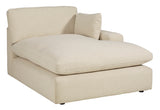 Elyza Linen 4-Piece Double Chaise Sectional from Ashley - Luna Furniture