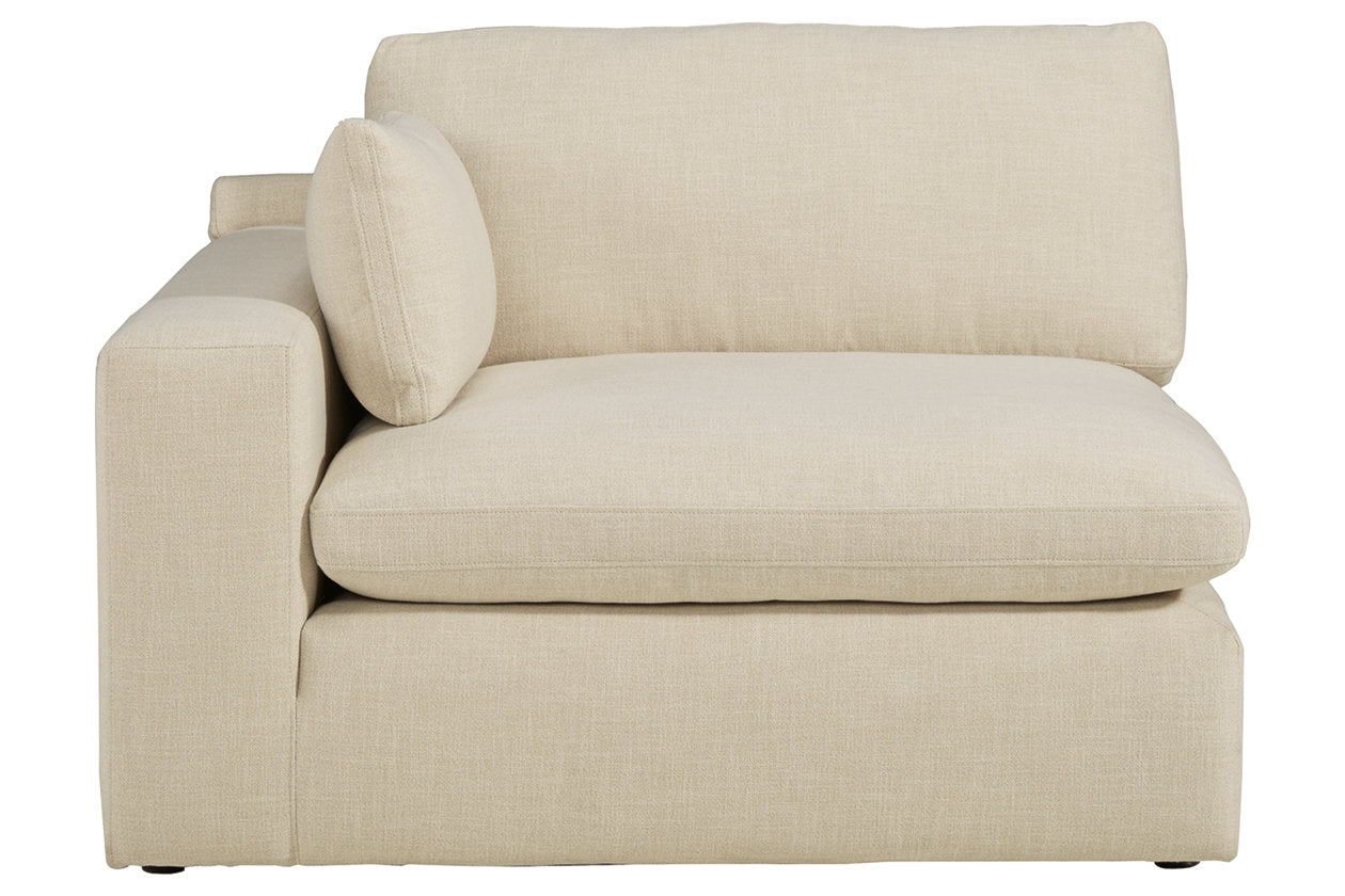 Elyza Linen Left-Arm Facing Corner Chair from Ashley - Luna Furniture